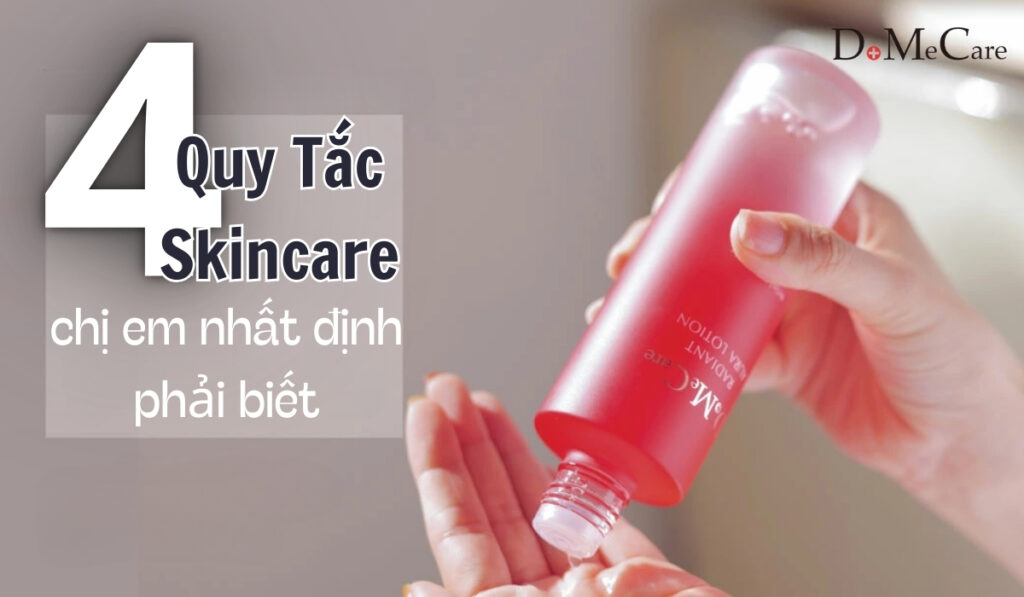 Quy tắc chăm sóc da