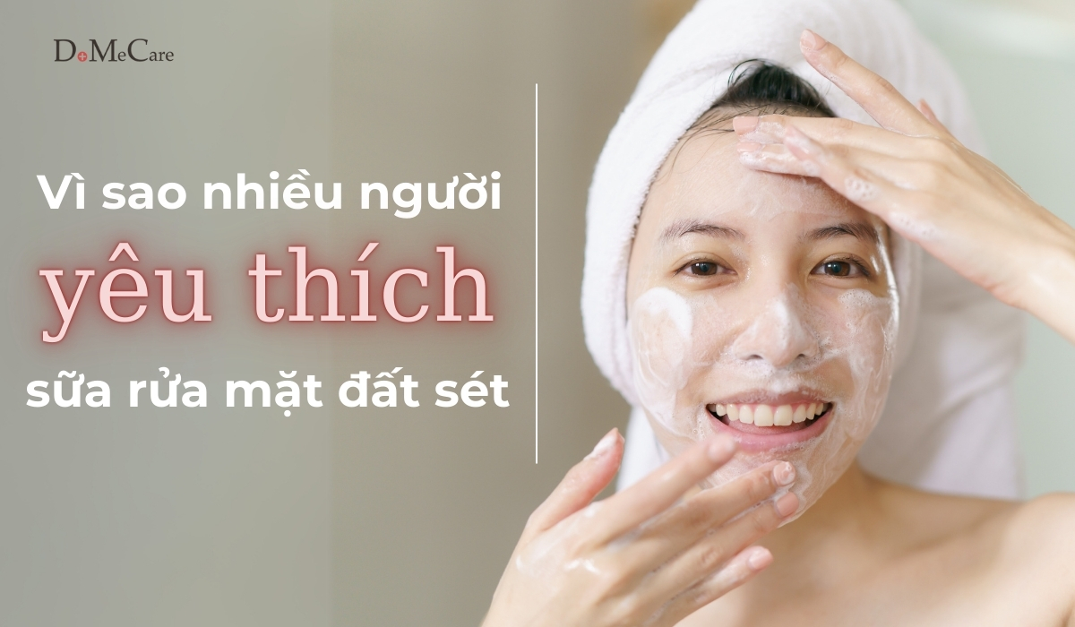 Sữa rửa mặt đất sét