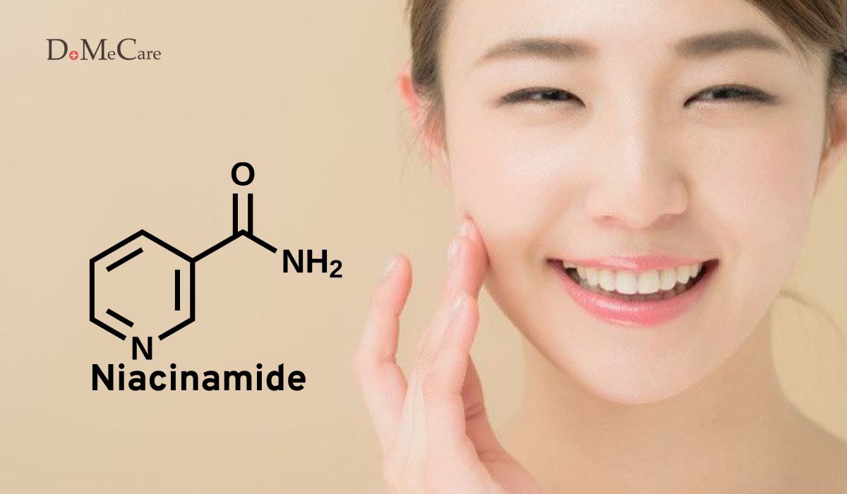 Dùng Niacinamide bị lên mụn