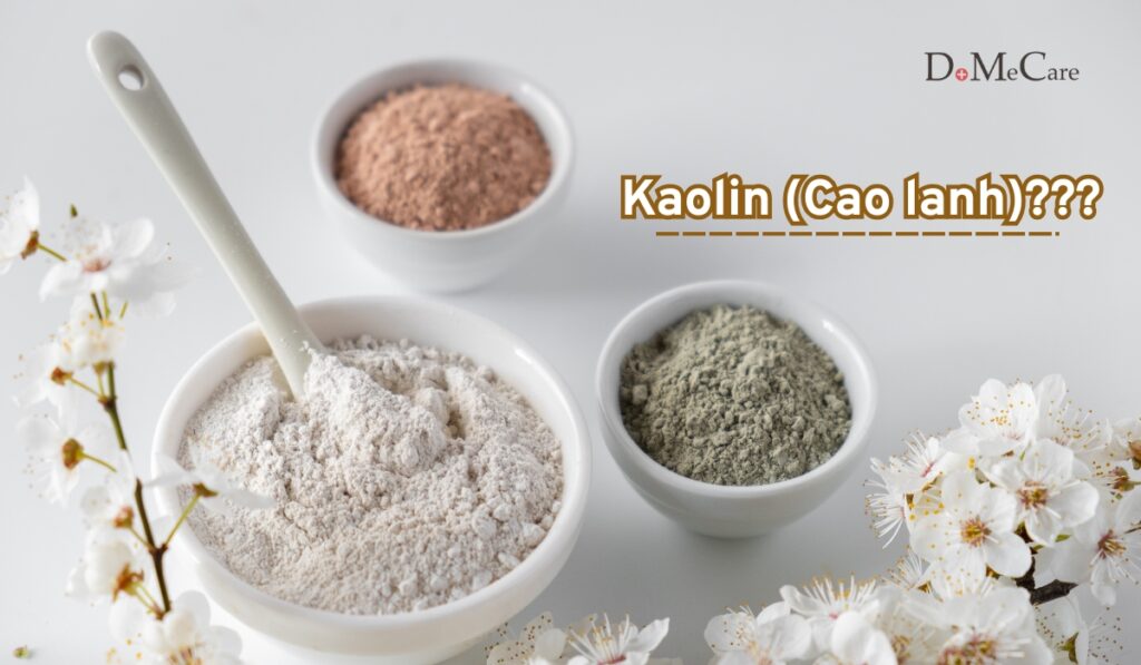 Kaolin trong mỹ phẩm