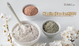Kaolin trong mỹ phẩm