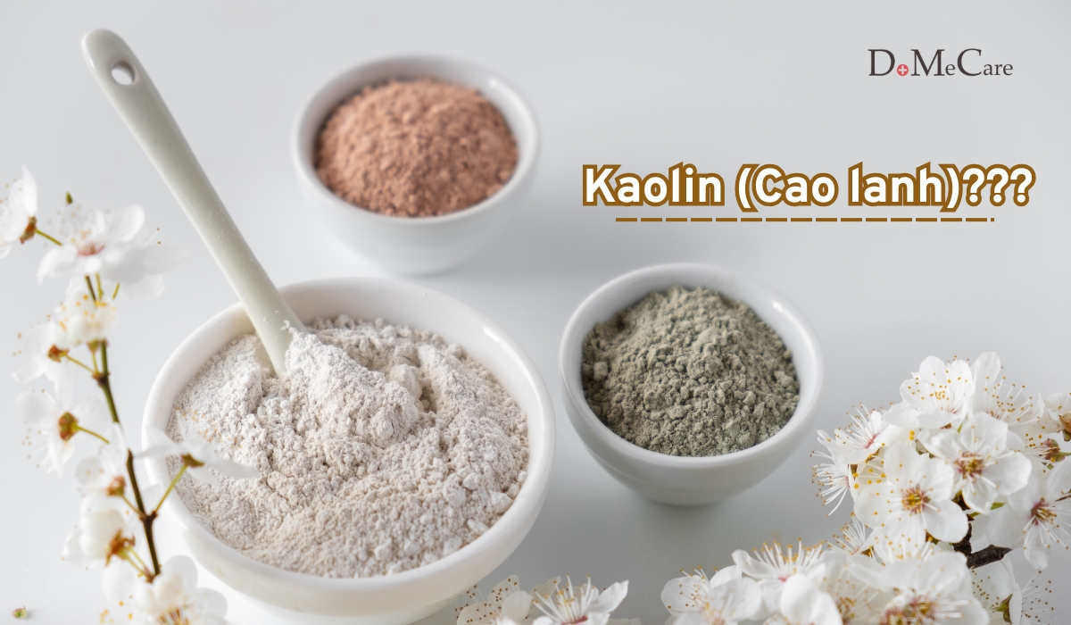 Kaolin trong mỹ phẩm