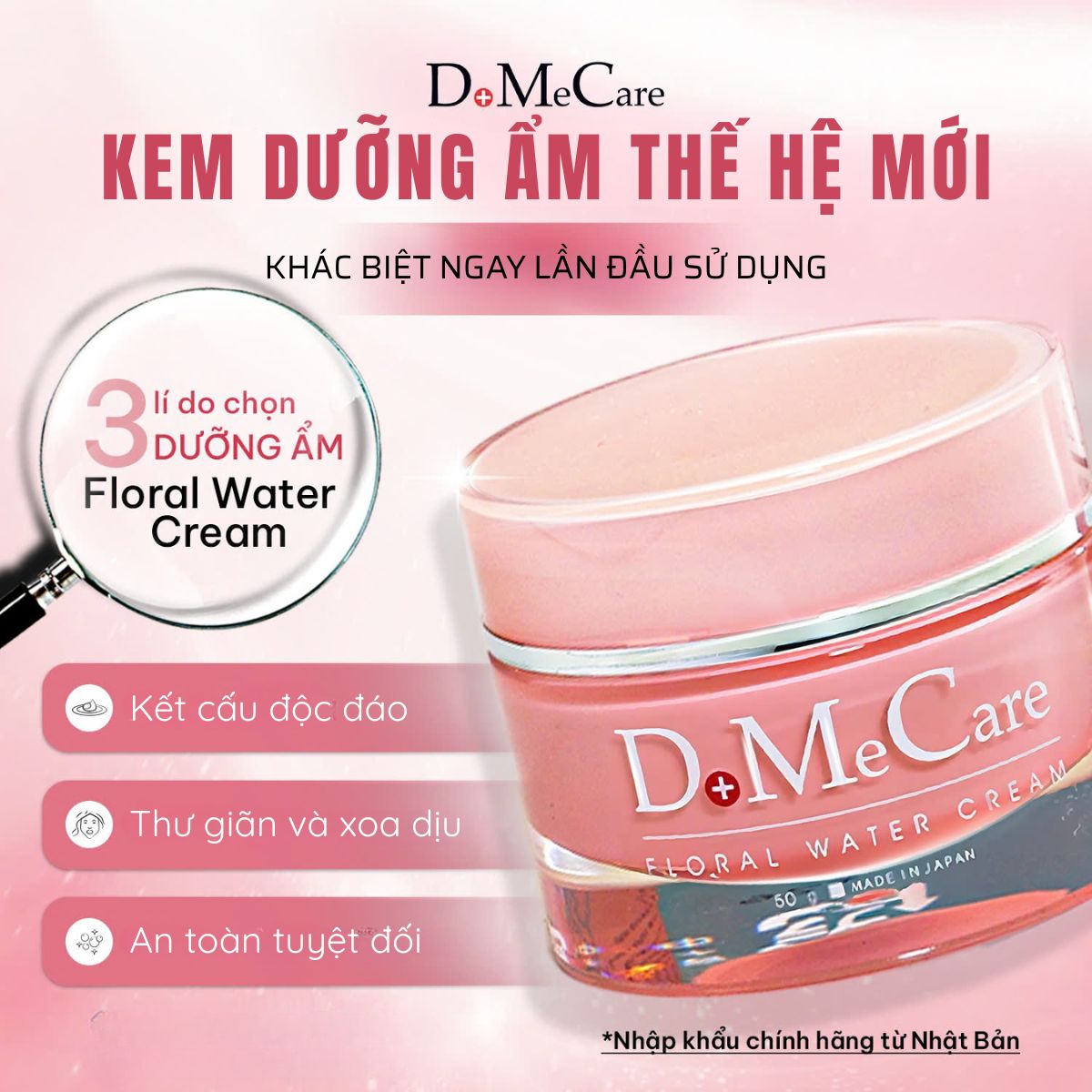 Kem duong am DoMeCare Floral Water Cream