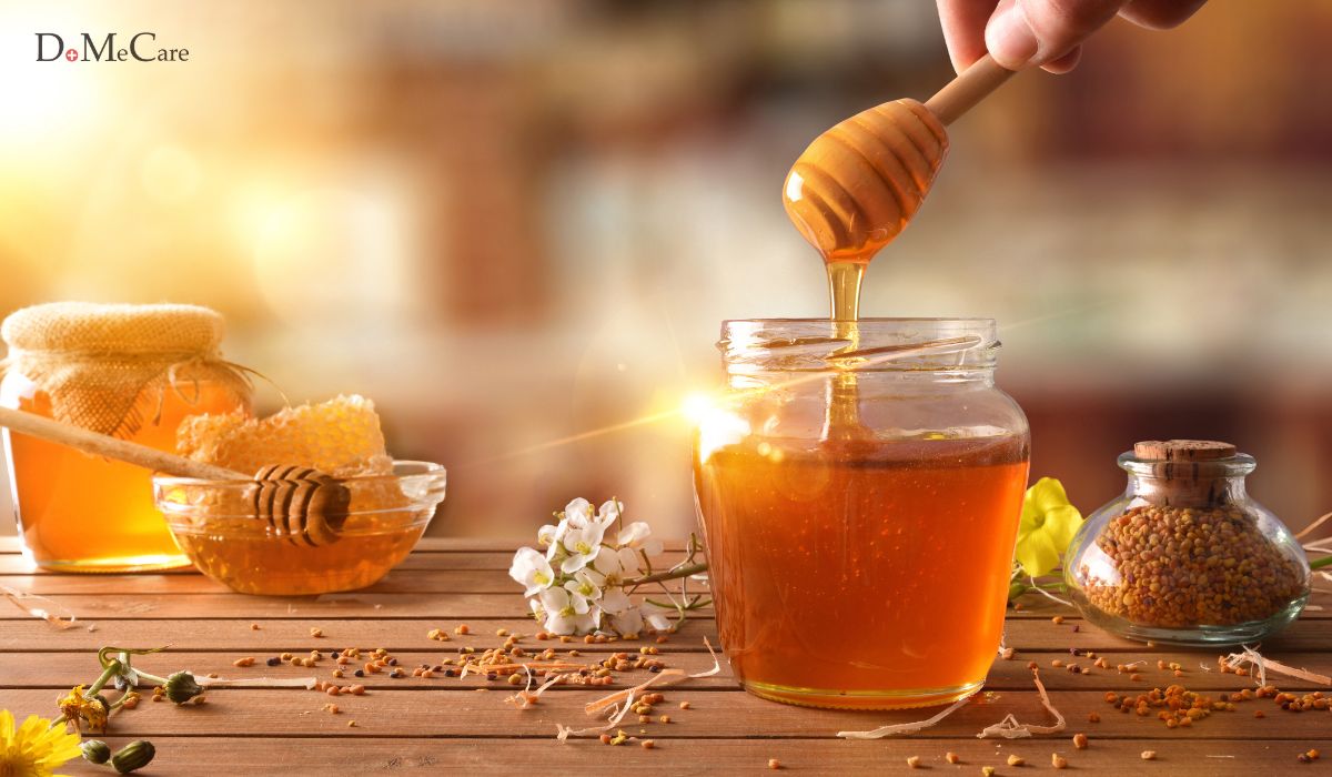 Mật ong trong mỹ phẩm thiên nhiên